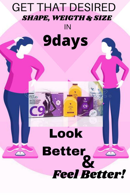Forever Living C9 Cleanse – 9 Days to a New You